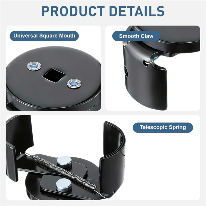 Adjustable Two Jaw Oil Filter  - огляд і ціна Oil Filter Wrench