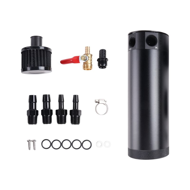 ABIB -Universal 2 Port Aluminu - огляд і ціна Oil Drain Tank