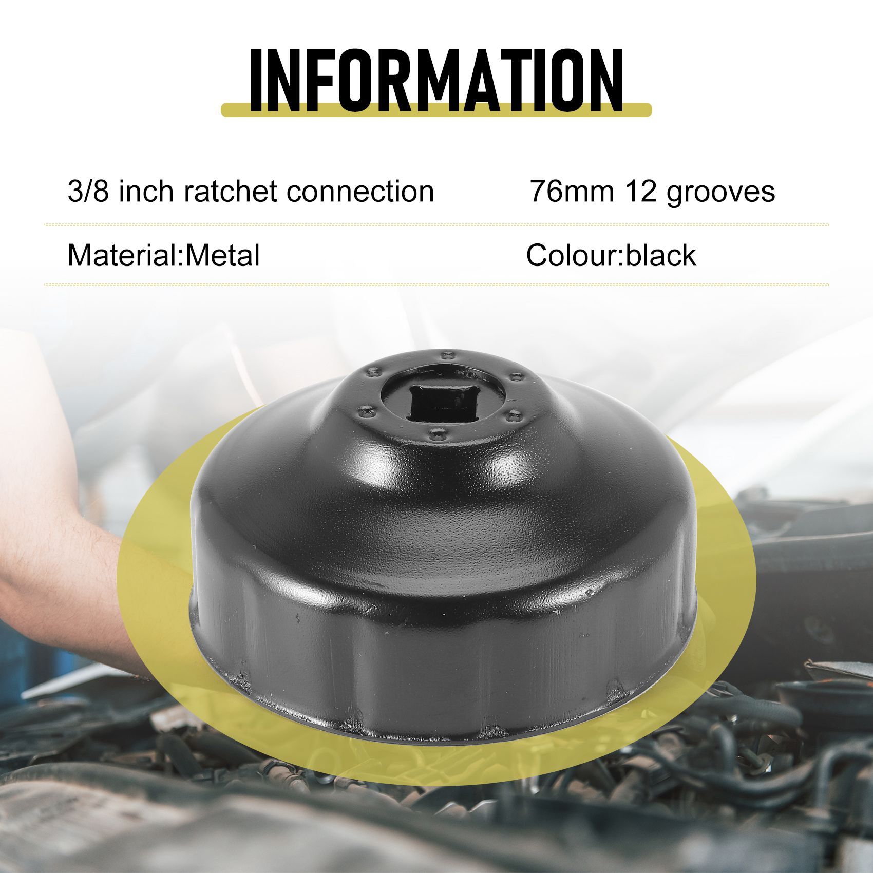 #46Z Wrench Removal tool ,Oil  - огляд і ціна Oil Filter Wrench